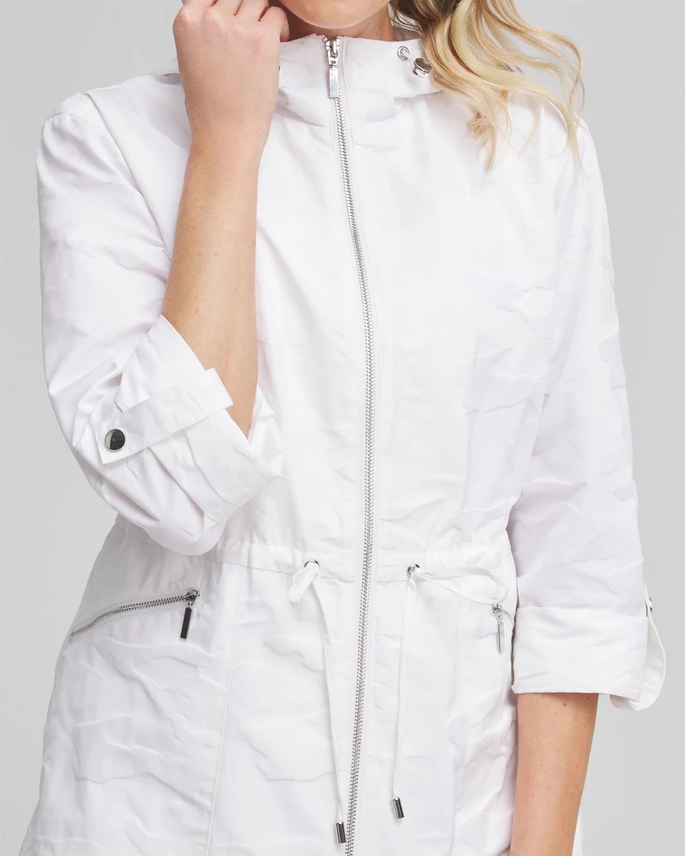 ジャケット・アウター off-white mesh pocket anorak Off-White Waterproof Nylon Anorak Jacket women - Glamood Outlet